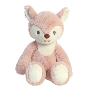 Cuddlers Dakota the Baby Safe Plush Deer by Ebba