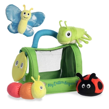 My Critter Keeper Plush Playset for Babies by Ebba