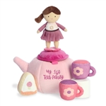 My Lil Tea Party Plush Playset for Babies by Ebba