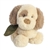 Small Toddy the Baby Safe Dog Eco-Friendly Stuffed Rattle by Ebba