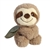 Small Silas the Baby Safe Sloth Eco-Friendly Stuffed Rattle by Ebba