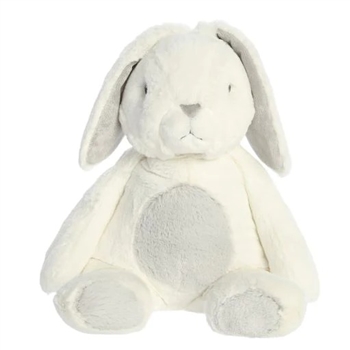 Bun Bun the Baby Safe Gray and White Stuffed Bunny Rabbit by Ebba