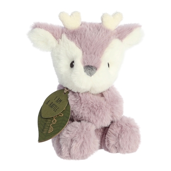 Baby Safe Fawn Deer Eco-Friendly Stuffed Rattle by Ebba