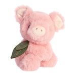 Baby Safe Piglet Eco-Friendly Stuffed Rattle by Ebba