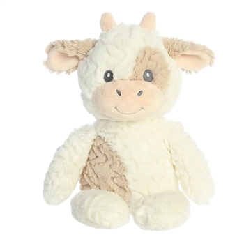 Huggy Clover the Baby Safe Plush Cow by Ebba