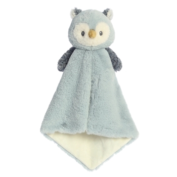 Cuddlers Ollie the Plush Owl Luvster Baby Blanket by Ebba