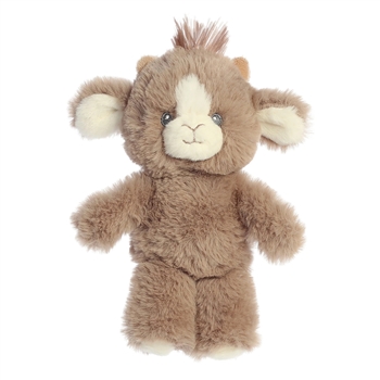Cuddlers Billie the Plush Goat Baby Safe Rattle by Ebba