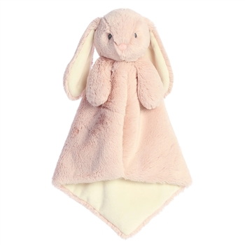 Baby Safe Dewey Rose Plush Bunny Rabbit Luvster Blanket by Ebba