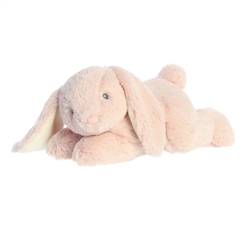 Dewey Rose the Baby Safe Plush Musical Bunny with Sound by Ebba