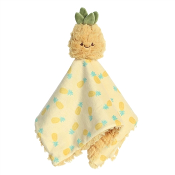 Precious Produce Baby Safe Plush Pineapple Luvster Cuddle Toy by Ebba