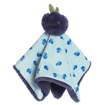 Precious Produce Baby Safe Plush Blueberry Luvster Cuddle Toy by Ebba