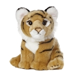 Realistic Stuffed Bengal Tiger Cub 10 Inch Plush Animal by Aurora