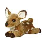 Realistic Stuffed Deer Fawn 8 Inch Plush Animal by Aurora