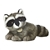 Realistic Stuffed Raccoon 10 Inch Plush Animal by Aurora