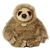 Realistic Stuffed Sloth 12 Inch Plush Animal by Aurora