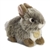 Realistic Stuffed Gray Baby Bunny 7 Inch Miyoni Plush by Aurora