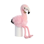 Realistic Stuffed Andean Flamingo 10 Inch Miyoni Plush by Aurora