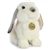 Realistic Stuffed Gray Eared Lop Rabbit 11 Inch Miyoni Plush by Aurora
