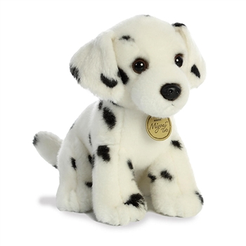 Realistic Stuffed Dalmatian Puppy 9 Inch Miyoni Plush by Aurora