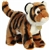 Realistic Stuffed Standing Tiger Miyoni Wild Cat Plush by Aurora