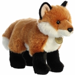 Realistic Standing Stuffed Fox Miyoni Plush by Aurora