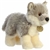 Realistic Stuffed Wolf Pup 10 Inch Miyoni Plush by Aurora