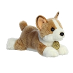 Realistic Stuffed Corgi 8 Inch Miyoni Plush by Aurora