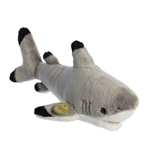 Realistic Stuffed Blacktip Shark 12.5 Inch Miyoni Plush by Aurora