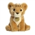 Realistic Stuffed Lion Cub 8.5 Inch Miyoni Plush by Aurora