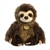 Realistic Stuffed Baby Sloth 8.5 Inch Miyoni Plush by Aurora