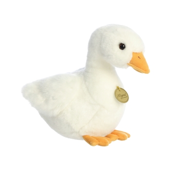 Realistic Stuffed American Pekin Duck Miyoni Plush by Aurora