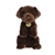 Sitting Pretty Plush Chocolate Lab by Aurora