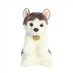 Sitting Pretty Plush Husky Pup by Aurora