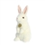 Sitting Pretty Stuffed American White Rabbit by Aurora