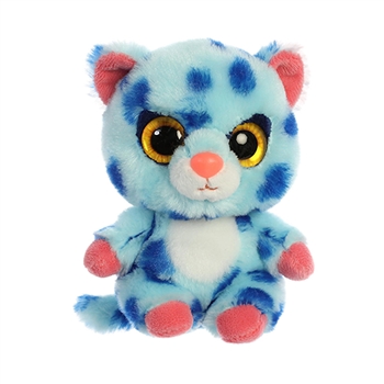 YooHoo & Friends Small Plush Spotee the Blue Cheetah by Aurora
