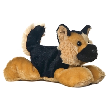 Shep the Stuffed German Shepherd Mini Flopsie by Aurora