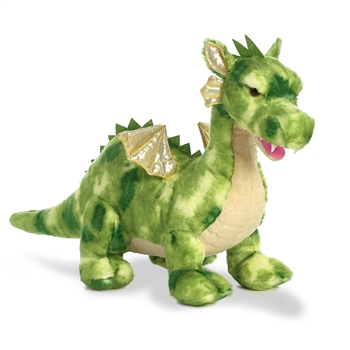 Vollenth the Four-legged Green Dragon Stuffed Animal by Aurora
