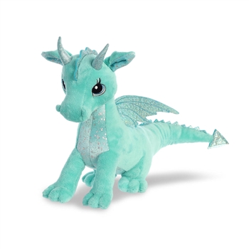 Willow the Teal Stuffed Dragon Sparkle Tales Plush by Aurora