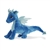 Indigo the Blue Stuffed Dragon Sparkle Tales Plush by Aurora
