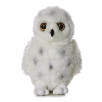 Snowy the Plush Snowy Owl by Aurora
