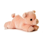 Percy the Plush Pink Pig Mini Flopsie by Aurora