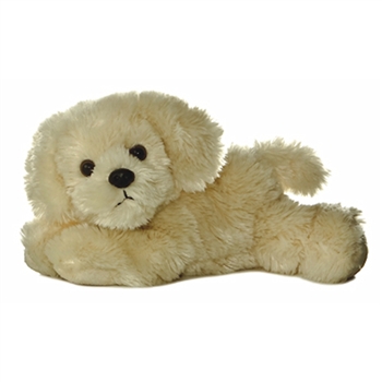 Bailie the Stuffed Tan Dog Mini Flopsie by Aurora