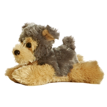 Cutie the Stuffed Yorkie Plush Mini Flopsie Dog by Aurora