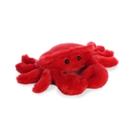 Little Cranky the Stuffed Crab Mini Flopsie by Aurora