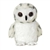 Little Powder the Stuffed Snowy Owl Mini Flopsie by Aurora