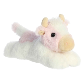 Sadie the Plush Strawberry Cow Mini Flopsie by Aurora