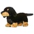 Sausage Too the Plush Black Dachshund by Aurora