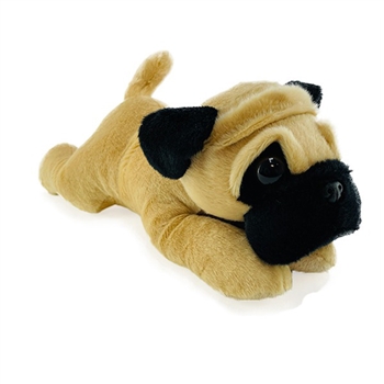 Pugger the Plush Pug 12 Inch Flopsie Stuffed Dog by Aurora