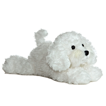 Bonita the Stuffed Bichon Frise by Aurora