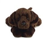 Max the Stuffed Chocolate Lab Flopsie by Aurora